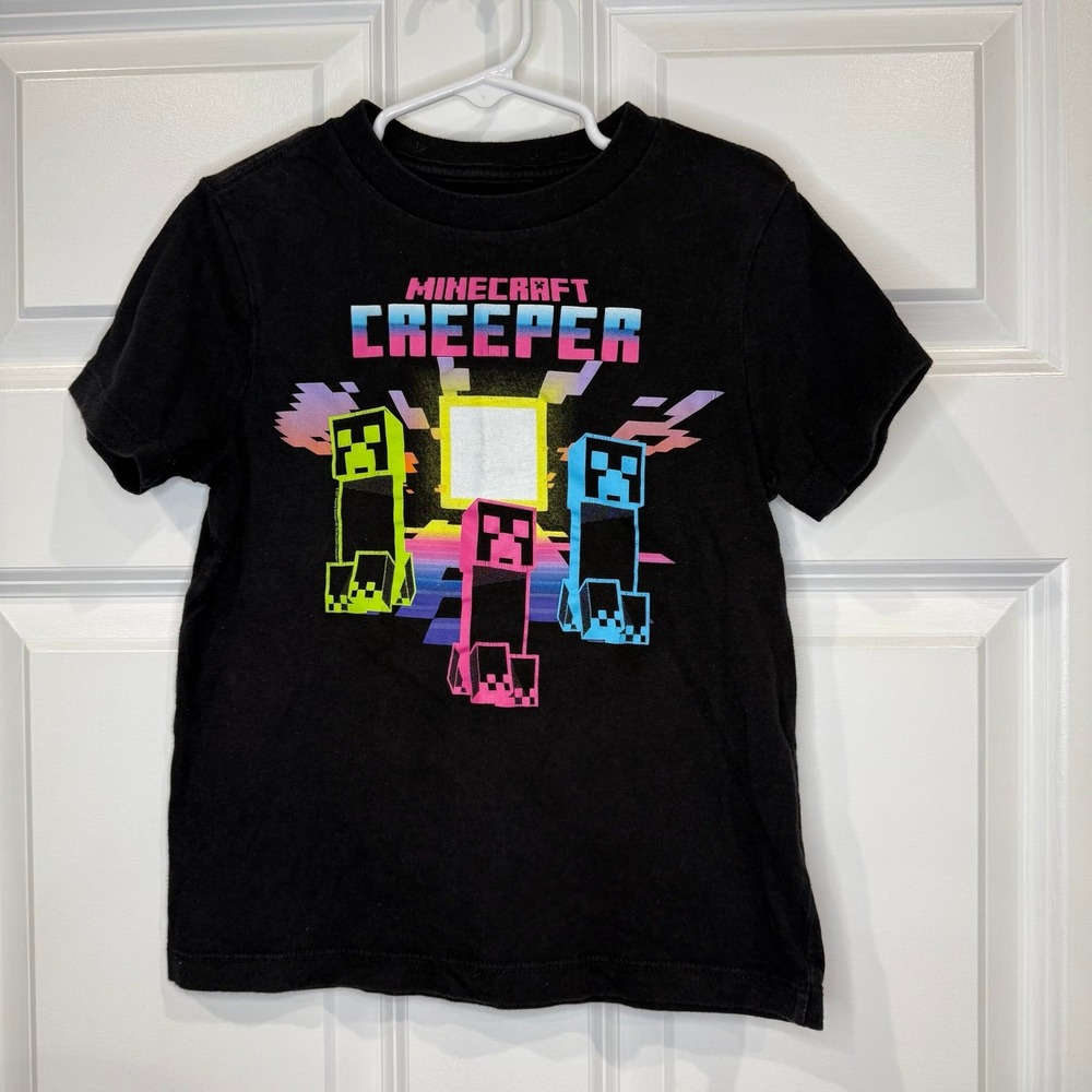 Minecraft T‎ Shirt Size 5 (xsmall)